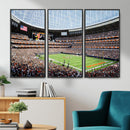 Chicago Bears Soldiers Field Wall Art Canvas Print – Framed