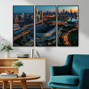 Chicago Bears Soldiers Field Wall Art Canvas Print – Framed