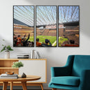 Cleveland Browns Stadium Wall Art Canvas Print – Framed NFL