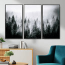 Foggy Pine Forest Canvas Wall Art by MyGreatCanvas | Canvas Wall Art Prints | Photo Prints & Wall Decor