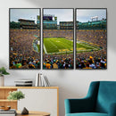 Green Bay Packers Lambeau Field Stadium Wall Art Canvas by MyGreatCanvas | Canvas Wall Art Prints | Photo Prints & Wall Decor