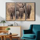 Wild Elephant Wall Art Canvas Print by MyGreatCanvas | Canvas Wall Art Prints | Photo Prints & Wall Decor