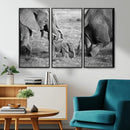 Wild Elephant Wall Art Canvas Print by MyGreatCanvas | Canvas Wall Art Prints | Photo Prints & Wall Decor