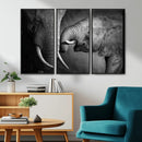 Elephant Family Wall Art Canvas, Framed Elephant Family by MyGreatCanvas | Canvas Wall Art Prints | Photo Prints & Wall Decor