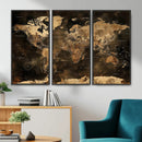 World Map Canvas Print, Modern Decorative Framed Map Artwork by MyGreatCanvas | Canvas Wall Art Prints | Photo Prints & Wall Decor
