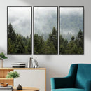 Misty Mountain Forest Wall Art Canvas Print by MyGreatCanvas | Canvas Wall Art Prints | Photo Prints & Wall Decor