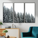 Misty Mountain Forest Canvas Print, Foggy Pine Trees Nature by MyGreatCanvas | Canvas Wall Art Prints | Photo Prints & Wall Decor