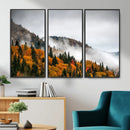 Autumn Forest Wall Art Canvas Print, Foggy Mountain by MyGreatCanvas | Canvas Wall Art Prints | Photo Prints & Wall Decor