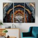 Abstract Wood Grain Canvas Print, Tree Ring Pattern Wall by MyGreatCanvas | Canvas Wall Art Prints | Photo Prints & Wall Decor