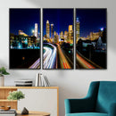 Atlanta Skyline Wall Art Canvas Print, Atlanta Downtown by MyGreatCanvas | Canvas Wall Art Prints | Photo Prints & Wall Decor