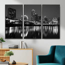 Austin Skyline Wall Art Canvas Print, Austin Downtown Night by MyGreatCanvas | Canvas Wall Art Prints | Photo Prints & Wall Decor