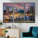 Baltimore Skyline Wall Art Canvas Print, Baltimore Downtown by MyGreatCanvas | Canvas Wall Art Prints | Photo Prints & Wall Decor