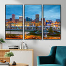 Baltimore Skyline Wall Art Canvas Print, Baltimore Downtown by MyGreatCanvas | Canvas Wall Art Prints | Photo Prints & Wall Decor