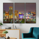 Baltimore Skyline Wall Art Canvas Print, Baltimore Downtown by MyGreatCanvas | Canvas Wall Art Prints | Photo Prints & Wall Decor