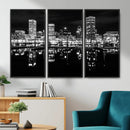 Baltimore Skyline Wall Art Canvas Print, Baltimore Downtown by MyGreatCanvas | Canvas Wall Art Prints | Photo Prints & Wall Decor