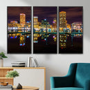 Baltimore Skyline Wall Art Canvas Print, Baltimore Downtown by MyGreatCanvas | Canvas Wall Art Prints | Photo Prints & Wall Decor