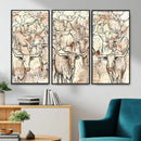 Farmhouse Texas Longhorn Wall Art Canvas Print - Abstract by MyGreatCanvas | Canvas Wall Art Prints | Photo Prints & Wall Decor