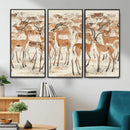 Gazelle Wall Art Canvas Print - Abstract Antelope Wall Art by MyGreatCanvas | Canvas Wall Art Prints | Photo Prints & Wall Decor