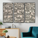 Abstract Zebra Wall Art Canvas Print for Farmhouse Decor by MyGreatCanvas | Canvas Wall Art Prints | Photo Prints & Wall Decor