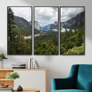 Yosemite Valley Wall Art Canvas Print – Misty Mountain by MyGreatCanvas | Canvas Wall Art Prints | Photo Prints & Wall Decor