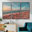 Pastel Beach Wall Art Canvas Print – Soft Coastal by MyGreatCanvas | Canvas Wall Art Prints | Photo Prints & Wall Decor