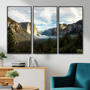 Yosemite Valley Mountain Wall Art Canvas Print, Granite by MyGreatCanvas | Canvas Wall Art Prints | Photo Prints & Wall Decor