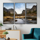 Yosemite Valley Mountain Landscape Wall Art Canvas Print, by MyGreatCanvas | Canvas Wall Art Prints | Photo Prints & Wall Decor