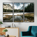 Yosemite Valley Mountain Wall Art Canvas Print, Granite by MyGreatCanvas | Canvas Wall Art Prints | Photo Prints & Wall Decor