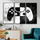 Abstract Gaming Controller Wall Art Canvas Print by MyGreatCanvas | Canvas Wall Art Prints | Photo Prints & Wall Decor