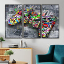 Graffiti Gaming Canvas Wall Art For Bedroom - Gaming Wall by MyGreatCanvas | Canvas Wall Art Prints | Photo Prints & Wall Decor