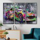 Graffiti Sports Car Street Art Wall Art Canvas Print, by MyGreatCanvas | Canvas Wall Art Prints | Photo Prints & Wall Decor