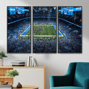 Detroit Lions Stadium Wall Art Canvas Print, Football Field by MyGreatCanvas | Canvas Wall Art Prints | Photo Prints & Wall Decor