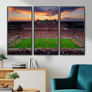 Oklahoma Sooners Stadium Wall Art Canvas Print, College by MyGreatCanvas | Canvas Wall Art Prints | Photo Prints & Wall Decor