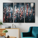Winter Heather Wall Art Canvas Print, Frosted Floral Nature by MyGreatCanvas | Canvas Wall Art Prints | Photo Prints & Wall Decor