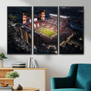 Oklahoma Memorial Stadium - Gaylord Memorial Stadium Wall by MyGreatCanvas | Canvas Wall Art Prints | Photo Prints & Wall Decor