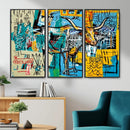 Basquiat Style Bird Bull Graffiti Wall Art Canvas Print, by MyGreatCanvas | Canvas Wall Art Prints | Photo Prints & Wall Decor