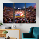 Oklahoma Memorial Stadium Wall Art Canvas Print – Oklahoma