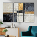 Gold Abstract Wall Art Canvas Print, Modern Luxury Geometric by MyGreatCanvas | Canvas Wall Art Prints | Photo Prints & Wall Decor