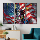 USA Statue of Liberty Graffiti Street Art Wall Art Canvas by MyGreatCanvas | Canvas Wall Art Prints | Photo Prints & Wall Decor