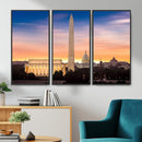 Washington DC Skyline Wall Art Canvas Print – Lincoln by MyGreatCanvas | Canvas Wall Art Prints | Photo Prints & Wall Decor