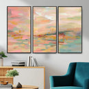 Abstract Pastel Landscape Wall Art Canvas Print – Soft Pink by MyGreatCanvas | Canvas Wall Art Prints | Photo Prints & Wall Decor