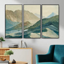 Abstract Mountain Landscape Wall Art Canvas Print – Textured by MyGreatCanvas | Canvas Wall Art Prints | Photo Prints & Wall Decor