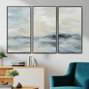 Abstract Coastal Landscape Wall Art Canvas Print – Soft Blue by MyGreatCanvas | Canvas Wall Art Prints | Photo Prints & Wall Decor