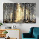 Abstract Birch Forest Wall Art Canvas Print – Modern Neutral by MyGreatCanvas | Canvas Wall Art Prints | Photo Prints & Wall Decor
