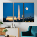 Washington DC Skyline Wall Art Canvas Print – Lincoln by MyGreatCanvas | Canvas Wall Art Prints | Photo Prints & Wall Decor