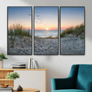 Sandy Dune Path Sunset Canvas Wall Art — Seagulls Beach by MyGreatCanvas | Canvas Wall Art Prints | Photo Prints & Wall Decor