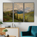 Konrad Petrides View from Mount Helm Canvas — Austrian by MyGreatCanvas | Canvas Wall Art Prints | Photo Prints & Wall Decor