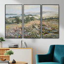 Katie Staples Hillside Canvas Wall Art — Coastal Wildflower by MyGreatCanvas | Canvas Wall Art Prints | Photo Prints & Wall Decor