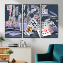 Playing Cards Canvas Wall Art | Casino Game Room Decor, by MyGreatCanvas | Canvas Wall Art Prints | Photo Prints & Wall Decor