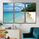Puerto Rico Beach Paradise Wall Art – Tropical Coastal Print by MyGreatCanvas | Canvas Wall Art Prints | Photo Prints & Wall Decor